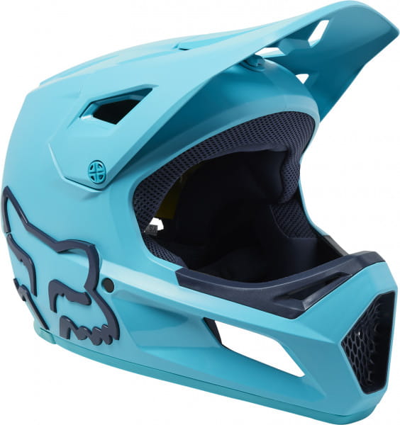 Jeugd Rampage-helm, CE/CPSC - groenblauw