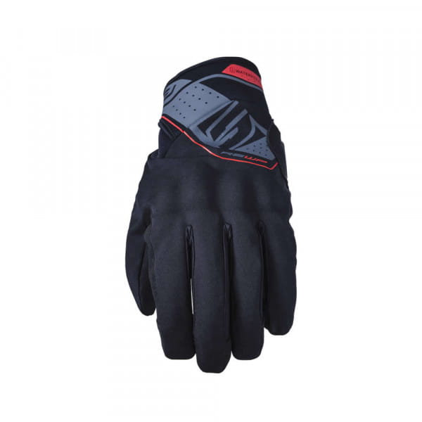 Gloves RS WP - black-red