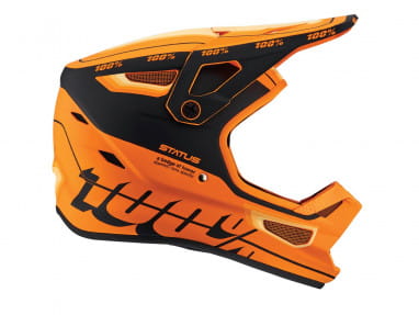 Status Helmet - Topenga Orange/Black