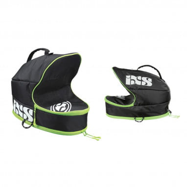Transport Bag for Fullface Helmets - Black/Green