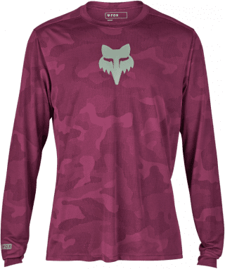 Ranger Tru Dri Long Sleeve Jersey - Sangria