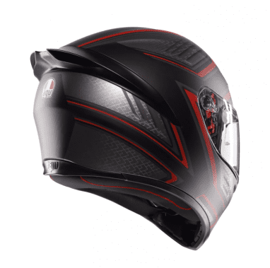 K1 S Helm E2206 - SLING Matt Black/Red