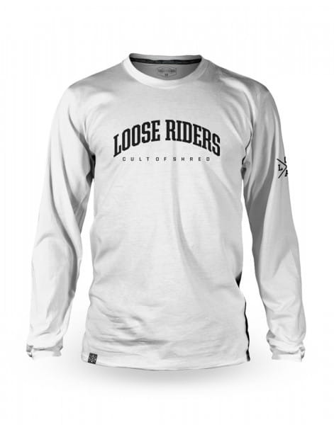 Mens Technical Jersey Long Sleeves - White