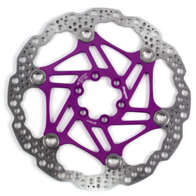 Floating Disc Brake Disc - Purple