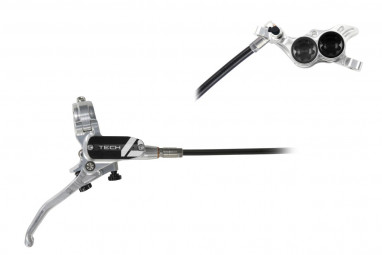 Tech 4 E4 Scheibenbremse - silber / schwarz