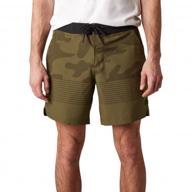 Essex Volley Camo Short - Olive Green