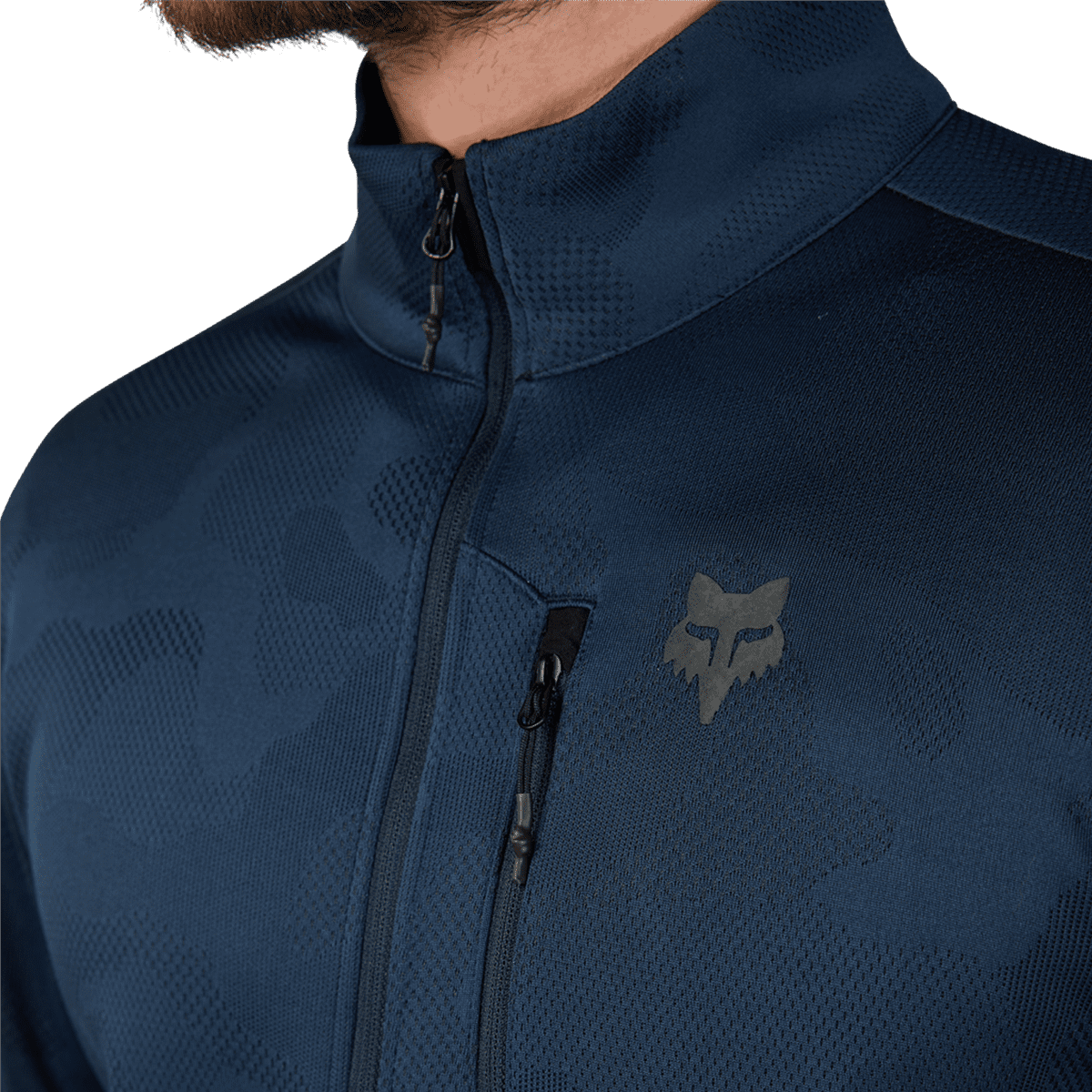 【レビューを書けば送料当店負担】 Fox Racing Ranger Mid-Layer Front Zip - Midnight | Winter 男性用