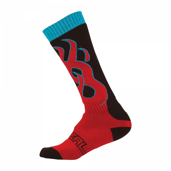 Pro MX Socks - Torch - black/red