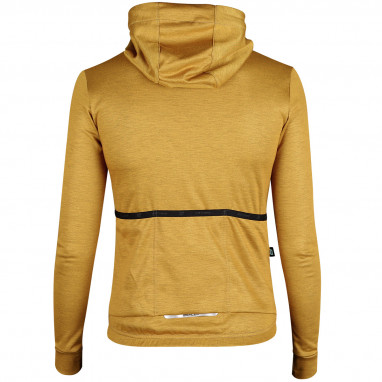 GRAVEL Woman Zipped Hoodie - Raw Sienna