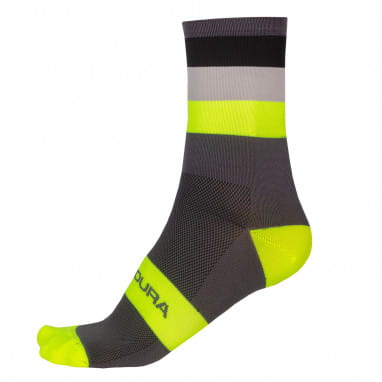 Bandwidth Socks - Yellow/Grey