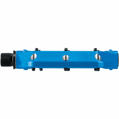 Spoon DC Flat Pedals - Bright Blue