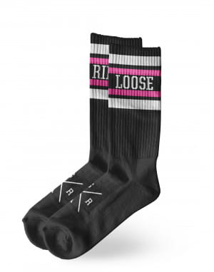 Technische sokken - Roze Zwart