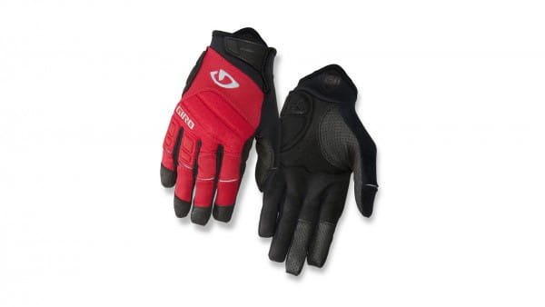 Xen Gloves - Red/Black/Grey