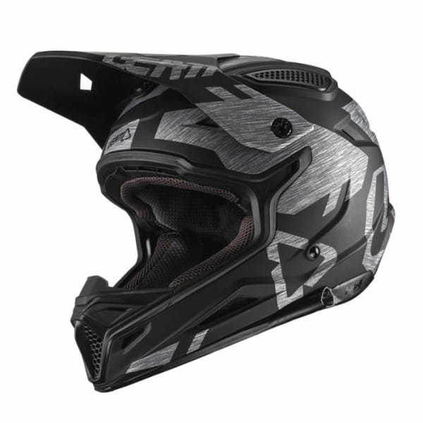 Casco motocross GPX 4.5 - nero opaco-grigio
