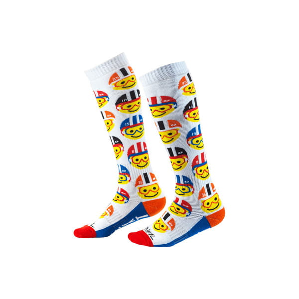 Pro MX Emoji Racer - Socken - Weiss