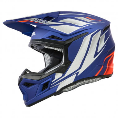 3SRS Casco giovanile VERTICAL blu/bianco/rosso