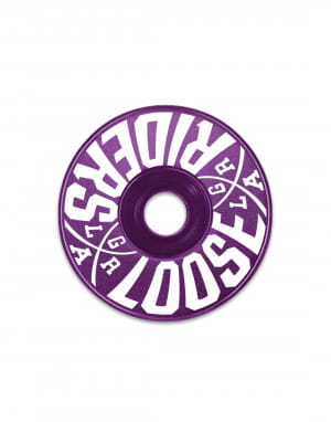 Stem Cap Fisheye - Purple
