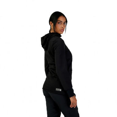 Women's Defend Thermal Hoodie - Black