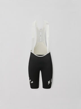 Womens Aeon Bib Shorts - Black/White