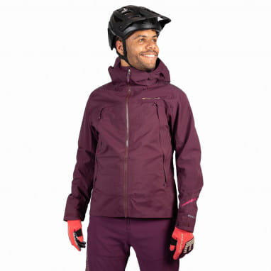 MT500 Wasserdichte Jacke II - Aubergine