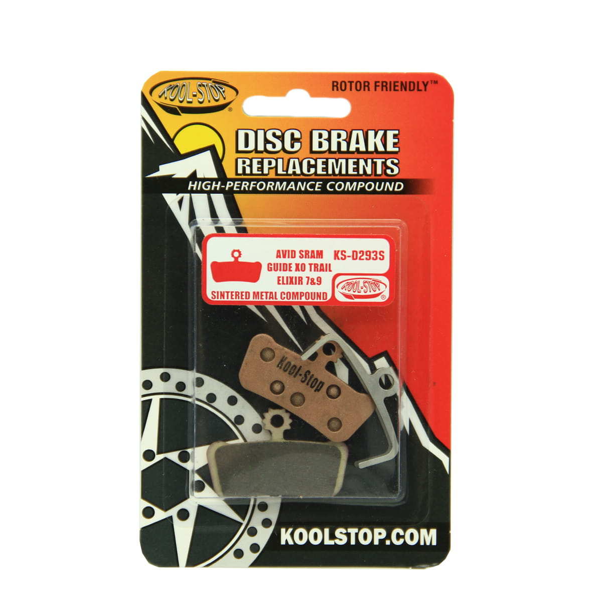 Kool Stop Avid/Sram brake pads - sintered, Brake Pads for Disc Brakes