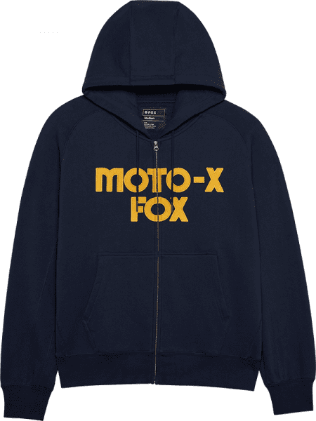 Moto-X Oversized Flc Zip Circa74 Edición Especial - Medianoche