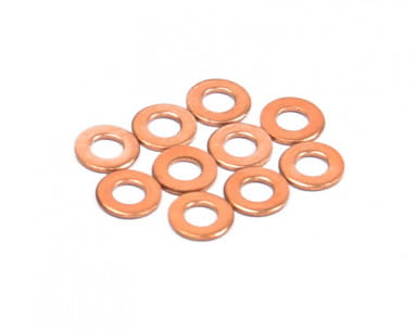 Copper washers for brake line - 10 pieces