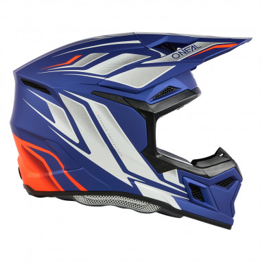 3SRS Casque Youth VERTICAL bleu/blanc/rouge