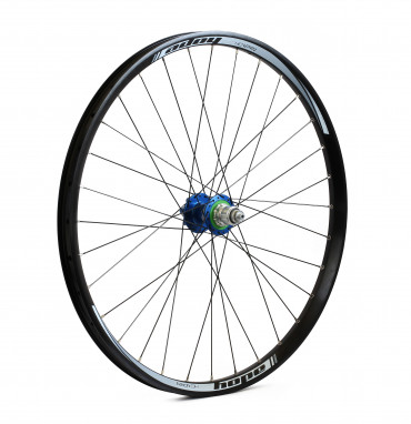 Tech DH-Pro 4 Hinterrad - blau
