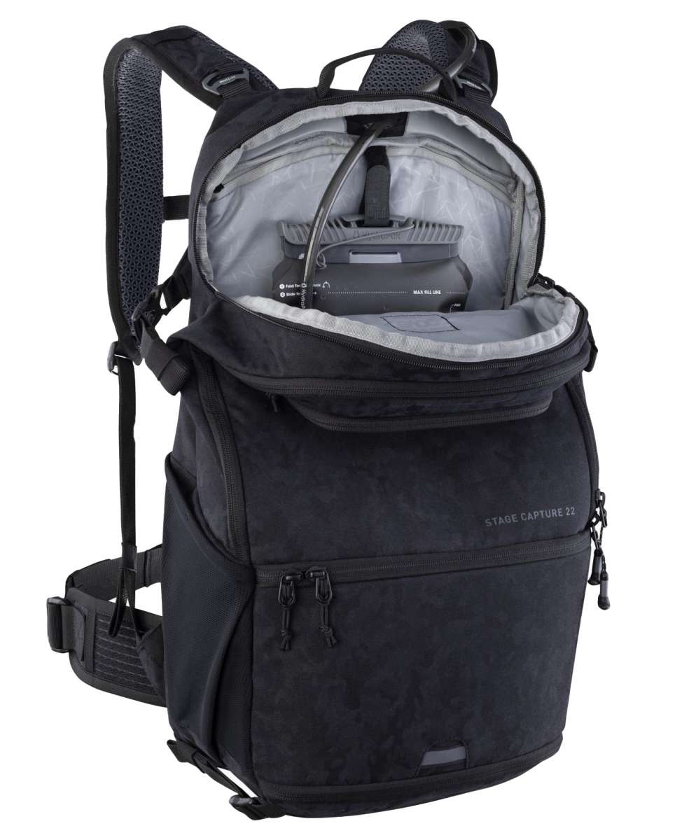 Evoc Stage Capture 22 Photo backpack black Backpacks BMO Bike Mailorder