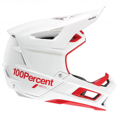 Aircraft 2 Carbon Helmet - Red/White