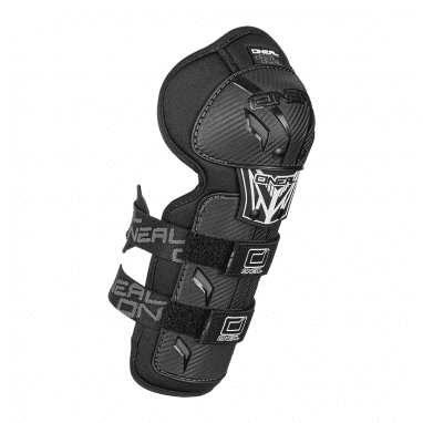 PRO III Carbon Look Knie- und Schienbein-Protektor black