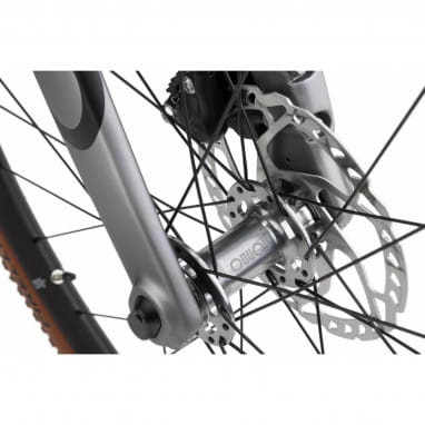 Ruut CF 2 Gravel Plus Fiets - Aubergine/Zilver