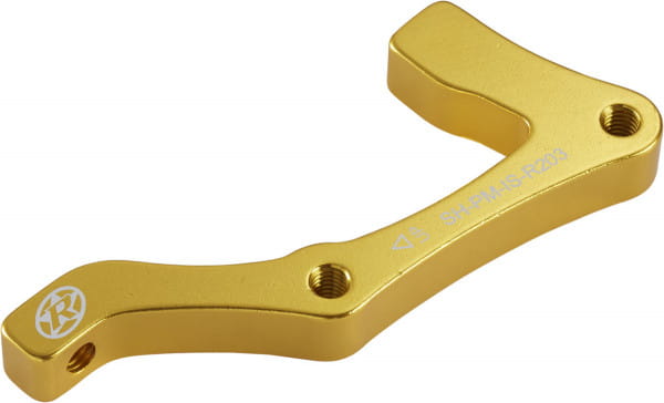 Disc adapter Shimano IS-PM - rear - gold