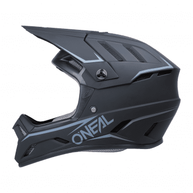 Backflip Solid - Fullface Helm - Schwarz
