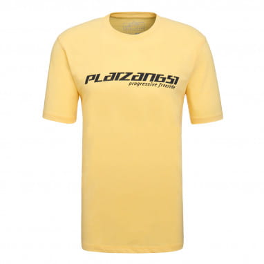Maglietta con logo - giallo