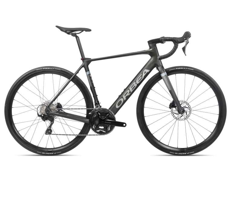 Orbea GAIN M20i Tanzanite Carbon View Matt Carbon Raw Gloss E Gravel Bikes BMO Bike Mailorder