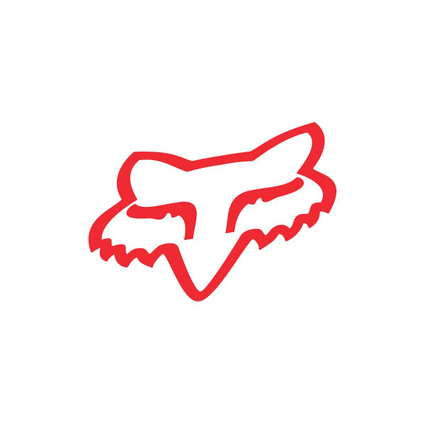 FOX HEAD TDC Sticker - 2'' - Red