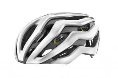 Rev Pro MIPS Helmet white shiny metallic