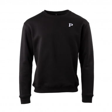 Sweatshirt P-Logo Schwarz