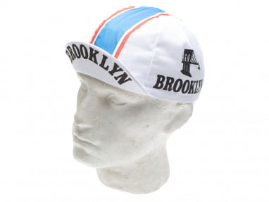 Vintage Cycling Cap - Brooklyn white