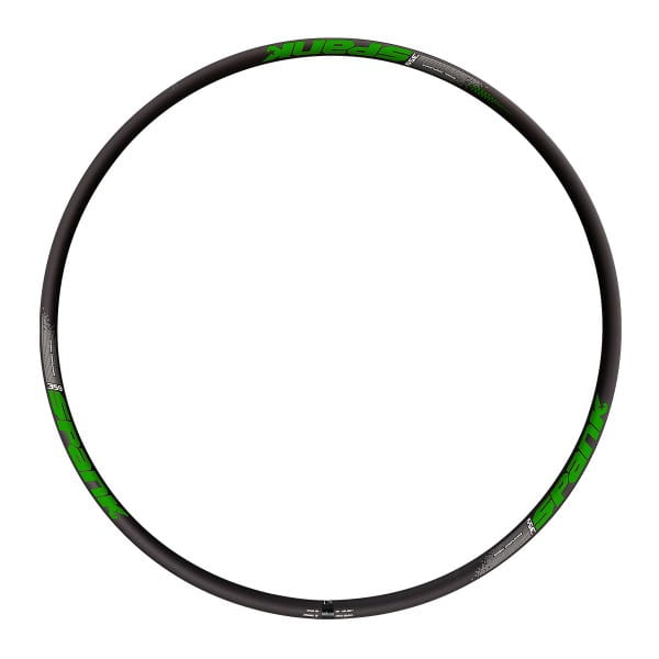 359 Vibrocore Rim - 32 Hole - 27.5 Inch - Black/Green