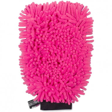 Microfibre Wash Mitt - pink