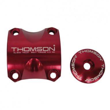 Lenkerklemmung Kit Thomson Elite X4 - Rot