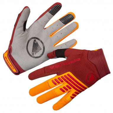 SingleTrack Handschuhe - Rot/Orange