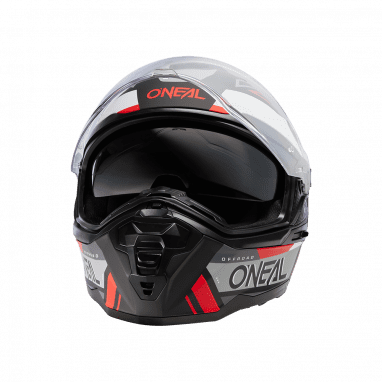 D-SRS Helm SQUARE black/gray/red