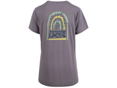 Womens Arch organic tee - Pourpre sale