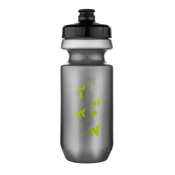 Water Bottle 550 ml - Large Volume Mouthpiece - Silver