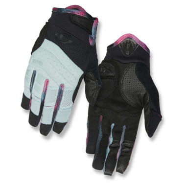 Xena Cycling Gloves - Mint/Tie-Dye