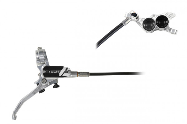 Tech 4 E4 Scheibenbremse - silber / schwarz